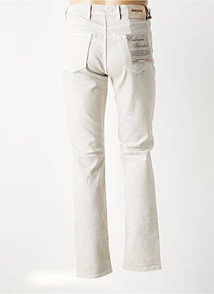 Jeans coupe slim fermeture boutonnée sur le devant taille normale gris BARMAS homme