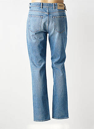 Jeans coupe slim fermeture boutonnée sur le devant taille normale bleu clair BARMAS homme