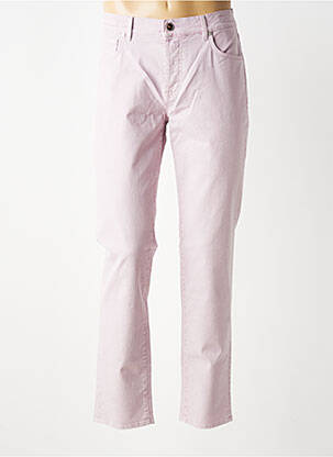 Jeans coupe slim fermeture boutonnée sur le devant taille normale violet BARMAS homme
