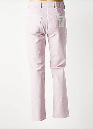 Jeans coupe slim fermeture boutonnée sur le devant taille normale violet BARMAS homme