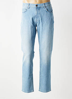 Jeans coupe slim fermeture boutonnée sur le devant taille normale bleu BARMAS homme