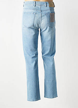 Jeans coupe slim fermeture boutonnée sur le devant taille normale bleu BARMAS homme