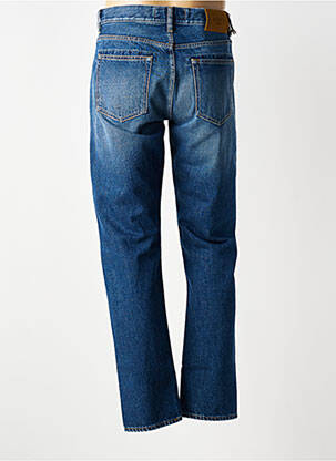 Jeans coupe slim fermeture boutonnée sur le devant taille normale bleu BARMAS homme