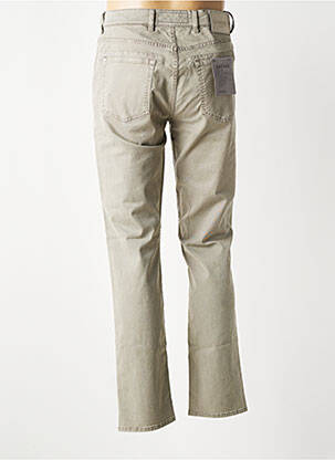 Jeans coupe slim fermeture boutonnée sur le devant taille normale beige BARMAS homme