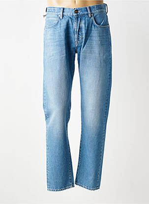 Jeans coupe slim fermeture boutonnée sur le devant taille normale bleu BARMAS homme