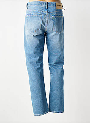 Jeans coupe slim fermeture boutonnée sur le devant taille normale bleu BARMAS homme