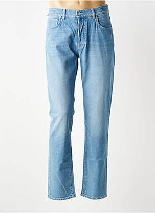 Jeans coupe slim fermeture boutonnée sur le devant taille normale bleu BARMAS homme