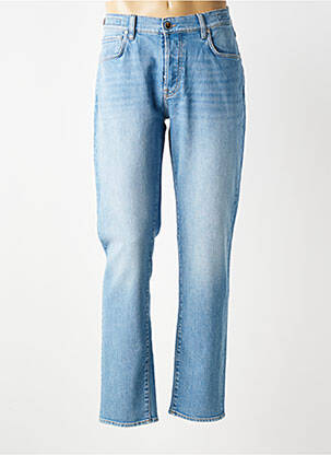 Jeans coupe slim fermeture boutonnée sur le devant taille normale bleu BARMAS homme
