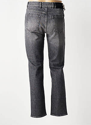 Jeans coupe slim fermeture boutonnée sur le devant taille normale gris BARMAS homme