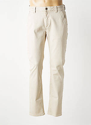 Jeans coupe slim stretch taille normale beige BARMAS homme