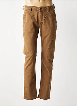 Jeans coupe slim stretch taille normale marron BARMAS homme