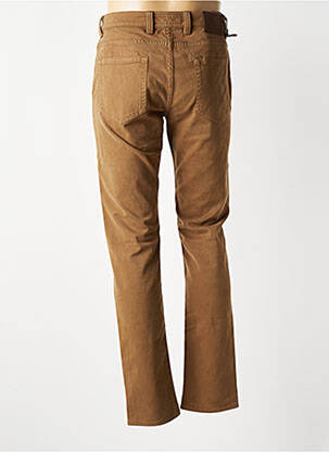 Jeans coupe slim stretch taille normale marron BARMAS homme