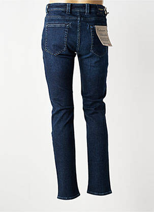 Jeans coupe slim stretch taille normale bleu BARMAS homme