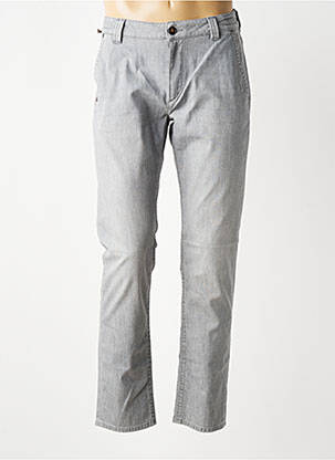 Pantalon slim stretch taille normale gris BARMAS homme