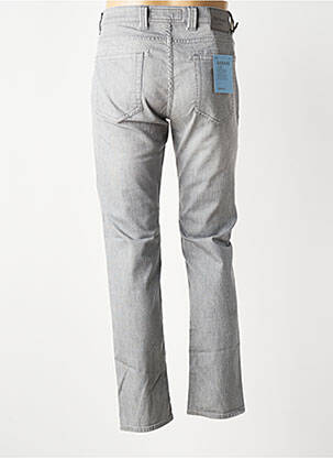 Pantalon slim stretch taille normale gris BARMAS homme