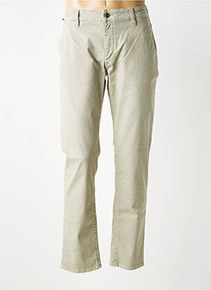 Jeans coupe slim stretch taille normale vert BARMAS homme