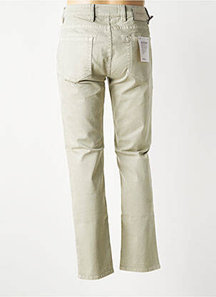 Jeans coupe slim stretch taille normale vert BARMAS homme