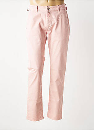 Jeans coupe slim stretch taille normale rose BARMAS homme