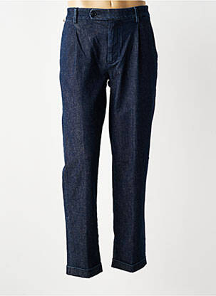 Jeans coupe slim tissage brut taille normale bleu BARMAS homme