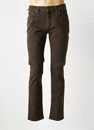 Pantalon droit coupe droite marron BARMAS homme