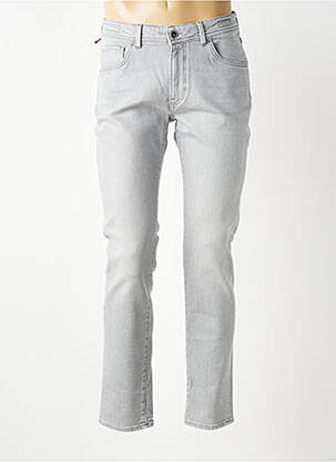 Jeans coupe slim poches gris BARMAS homme