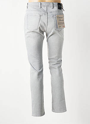 Jeans coupe slim poches gris BARMAS homme