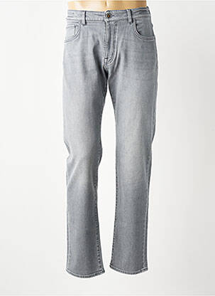 Jeans coupe slim poches gris BARMAS homme