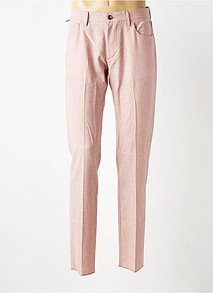 Pantalon droit poches rose BARMAS homme