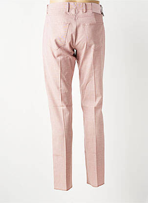 Pantalon droit poches rose BARMAS homme