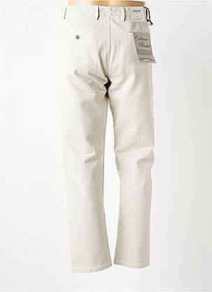 Pantalon droit poches beige BARMAS homme