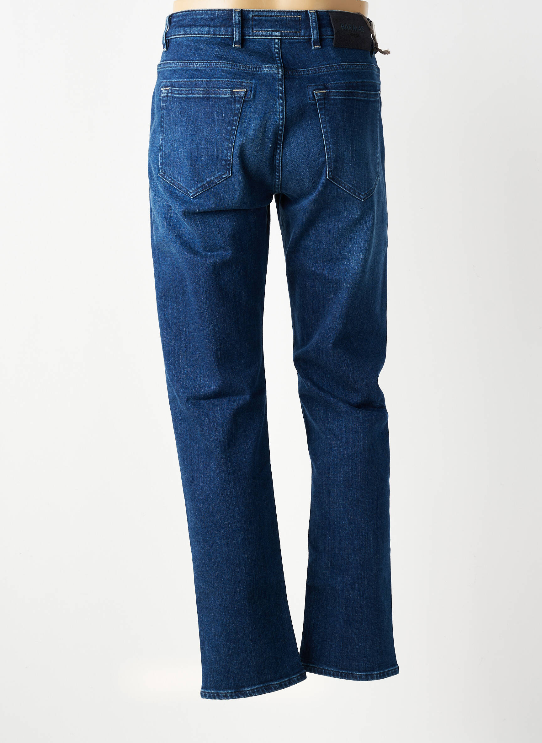 Jeans coupe slim poches bleu BARMAS homme