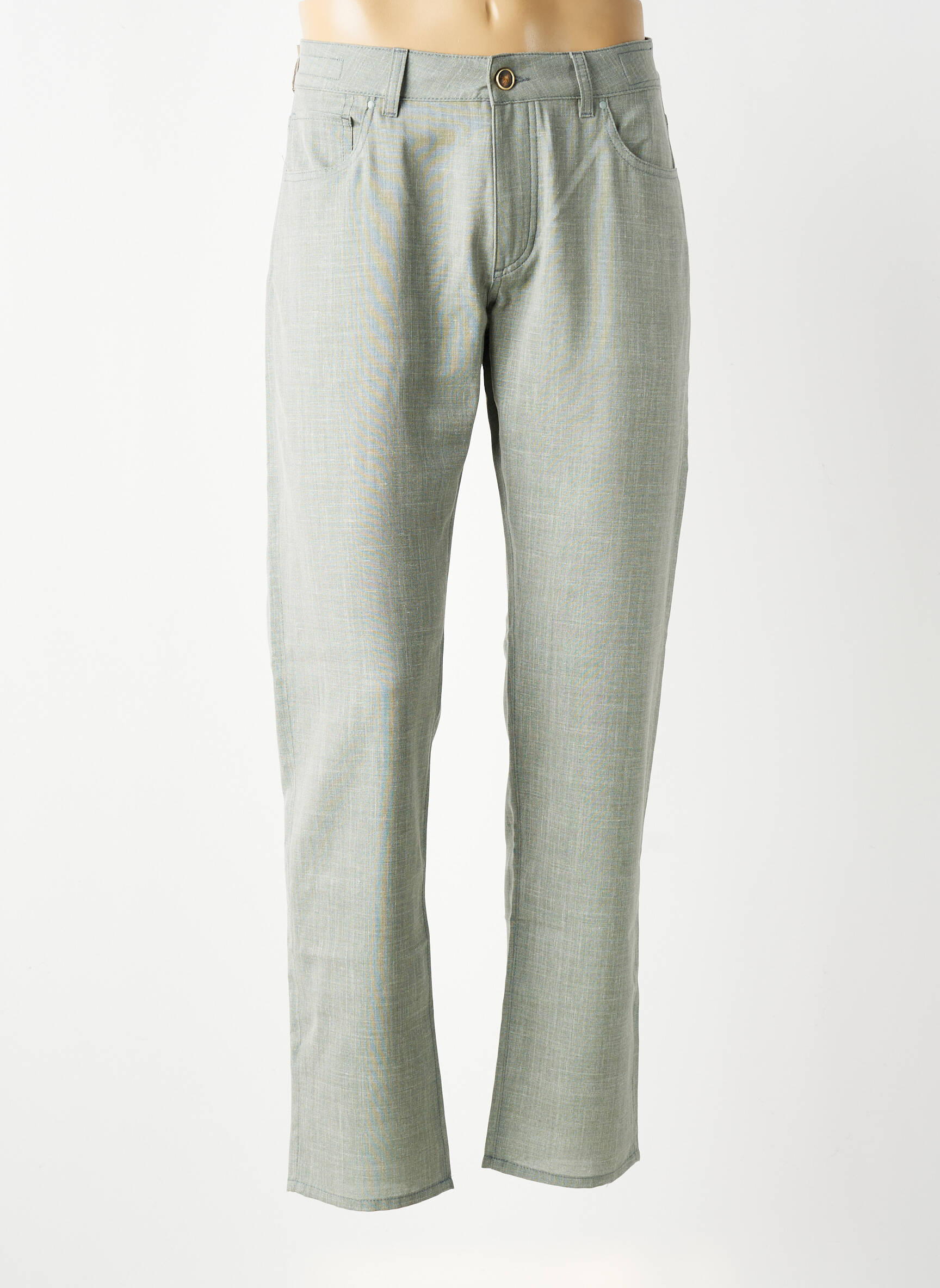 Pantalon droit coupe droite gris BARMAS homme