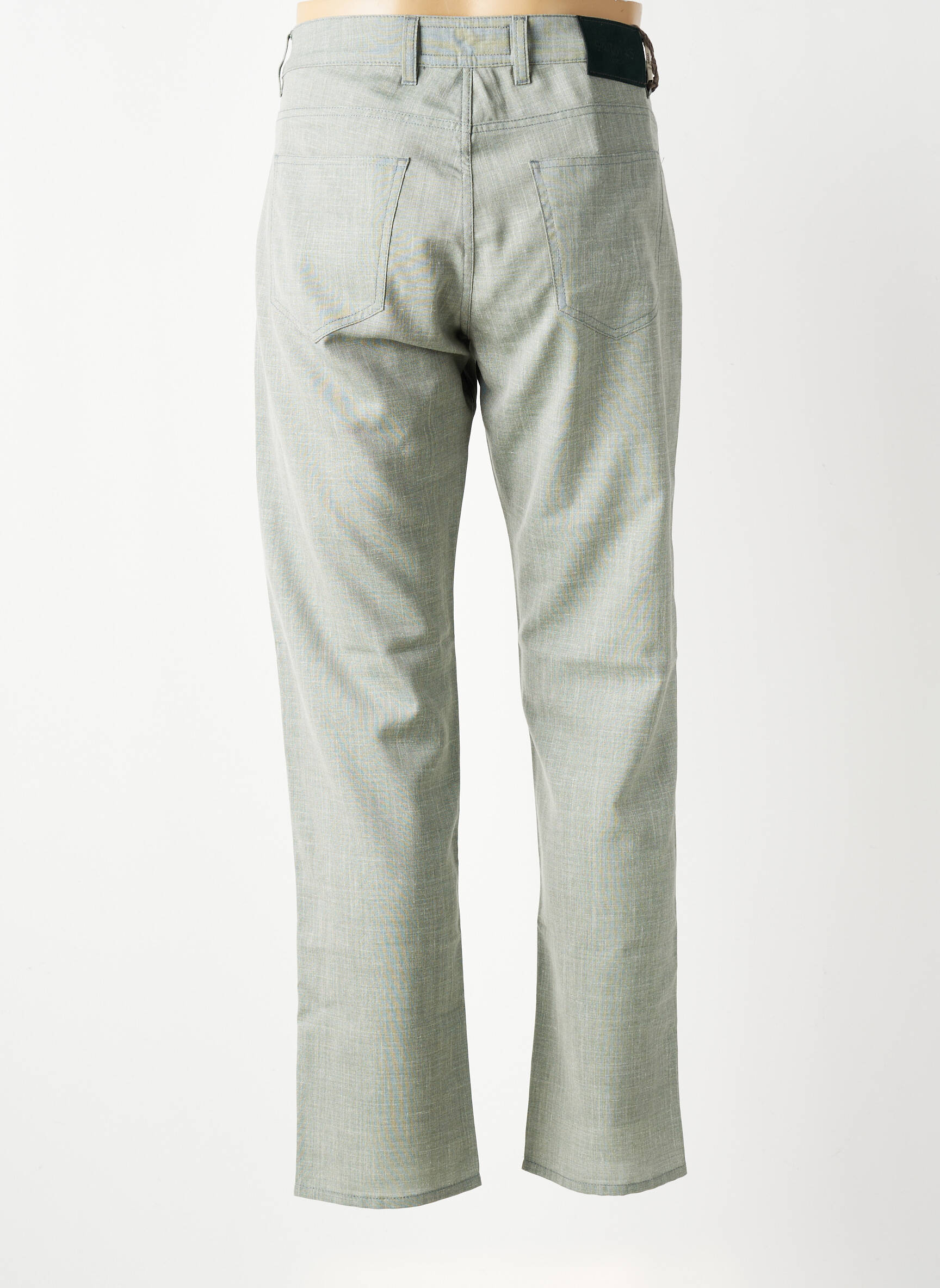 Pantalon droit coupe droite gris BARMAS homme