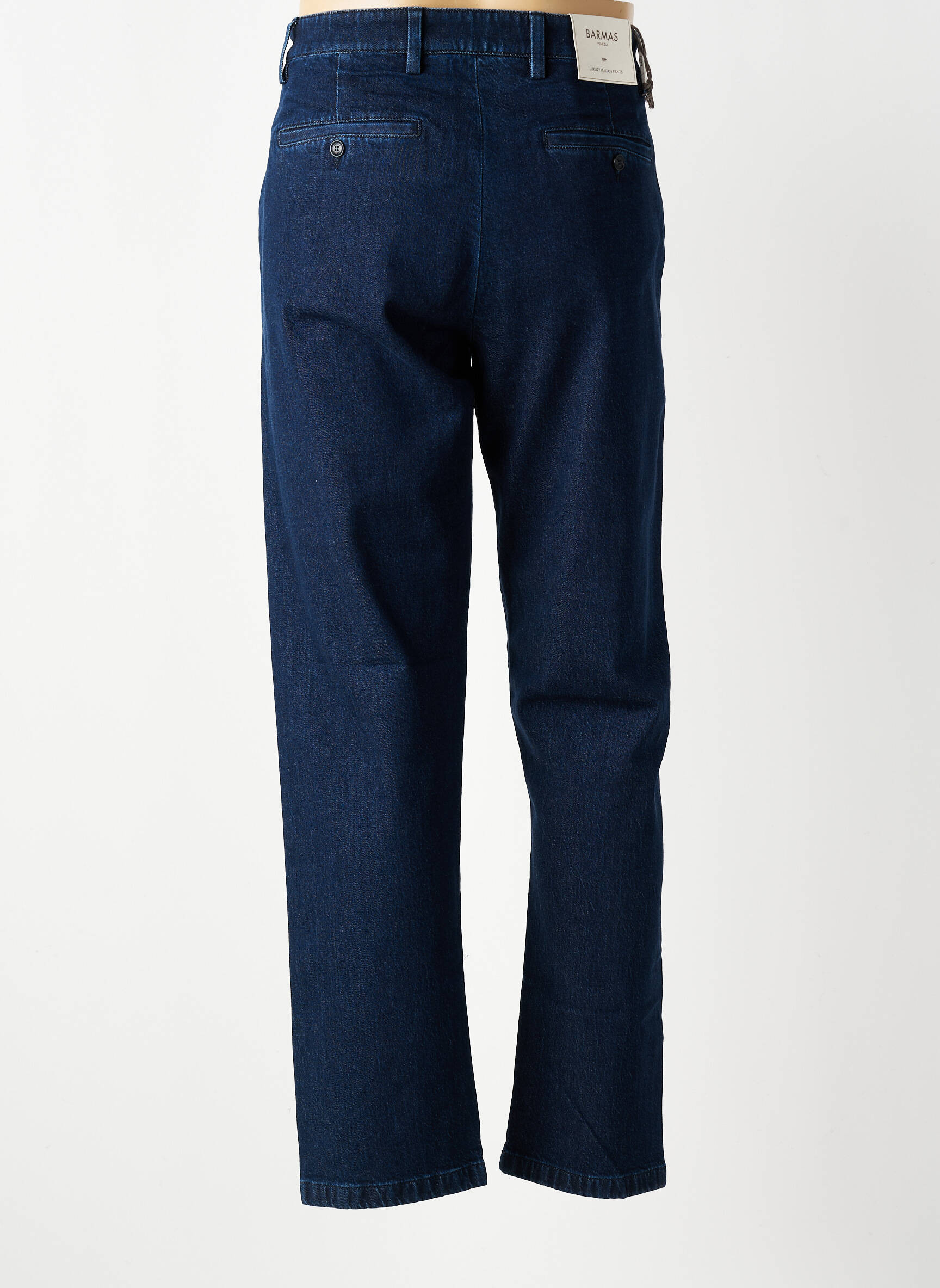 Jeans coupe slim poches bleu BARMAS homme