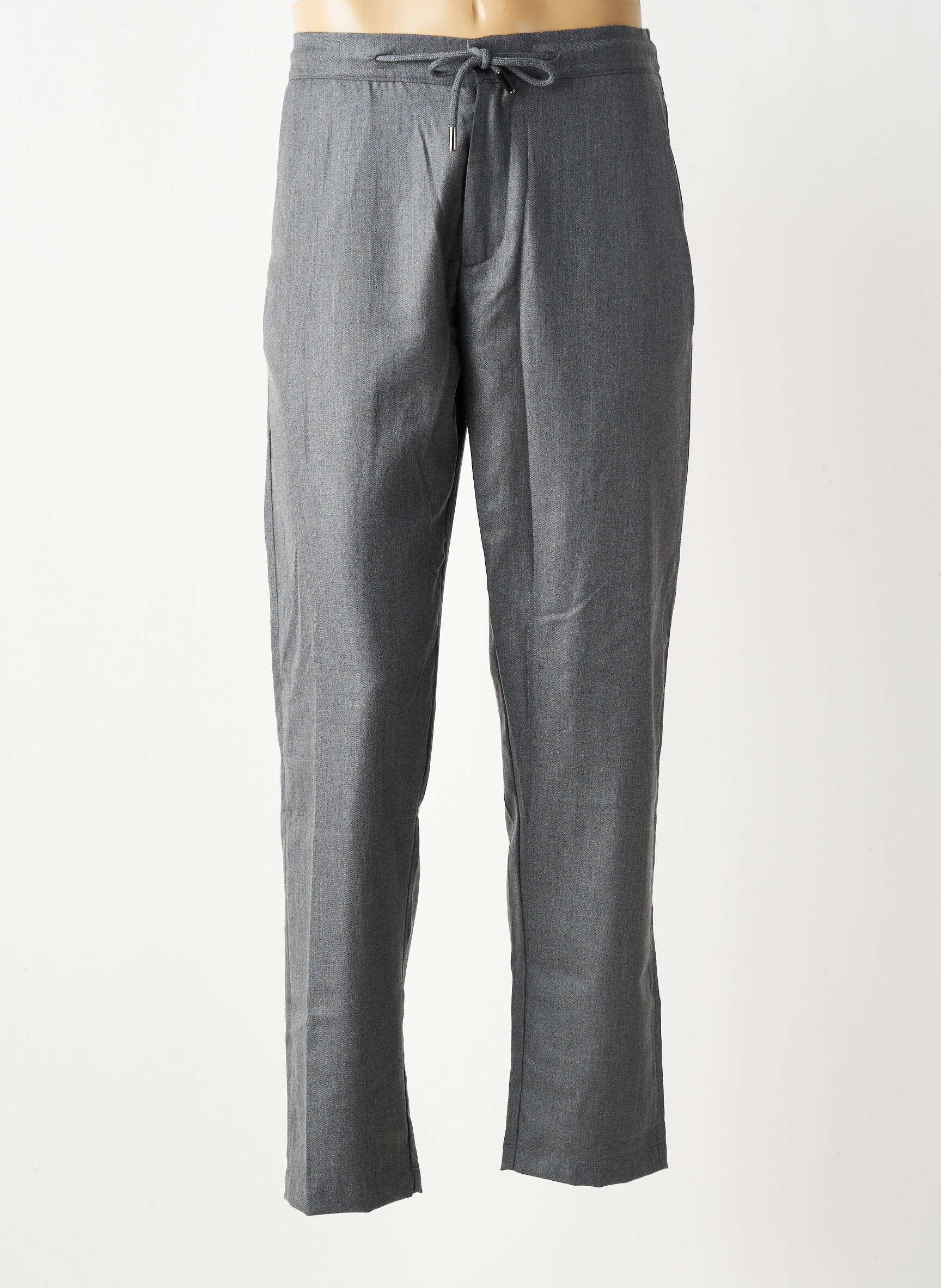 Pantalon droit coupe droite gris BARMAS homme