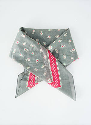Foulard légère et transparente gris ARMOR LUX femme