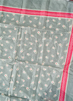 Foulard légère et transparente gris ARMOR LUX femme