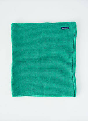 Col / tour de cou maille opaque vert SAINT JAMES homme