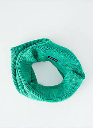 Col / tour de cou maille opaque vert SAINT JAMES homme