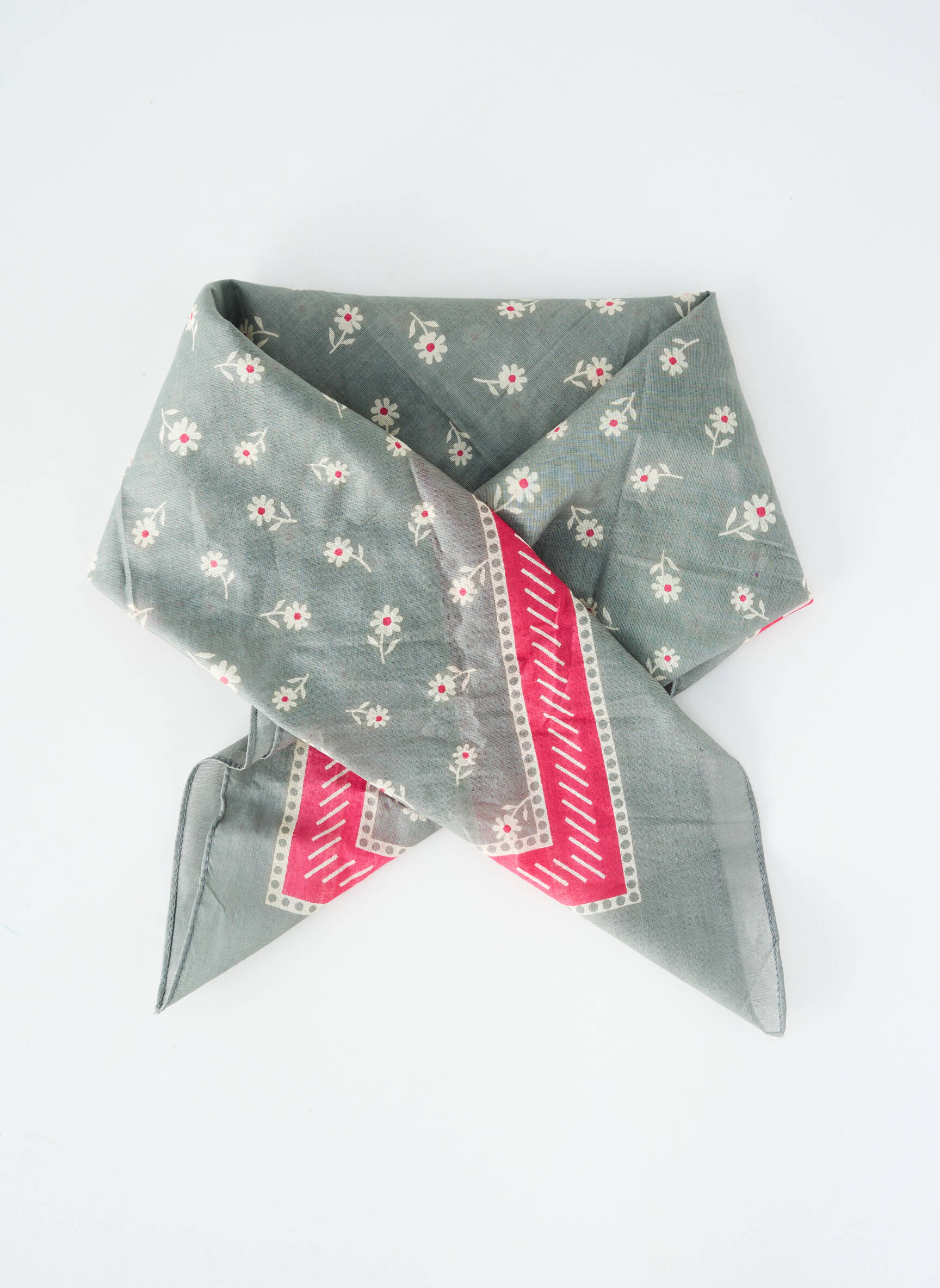 Foulard légère et transparente gris ARMOR LUX femme
