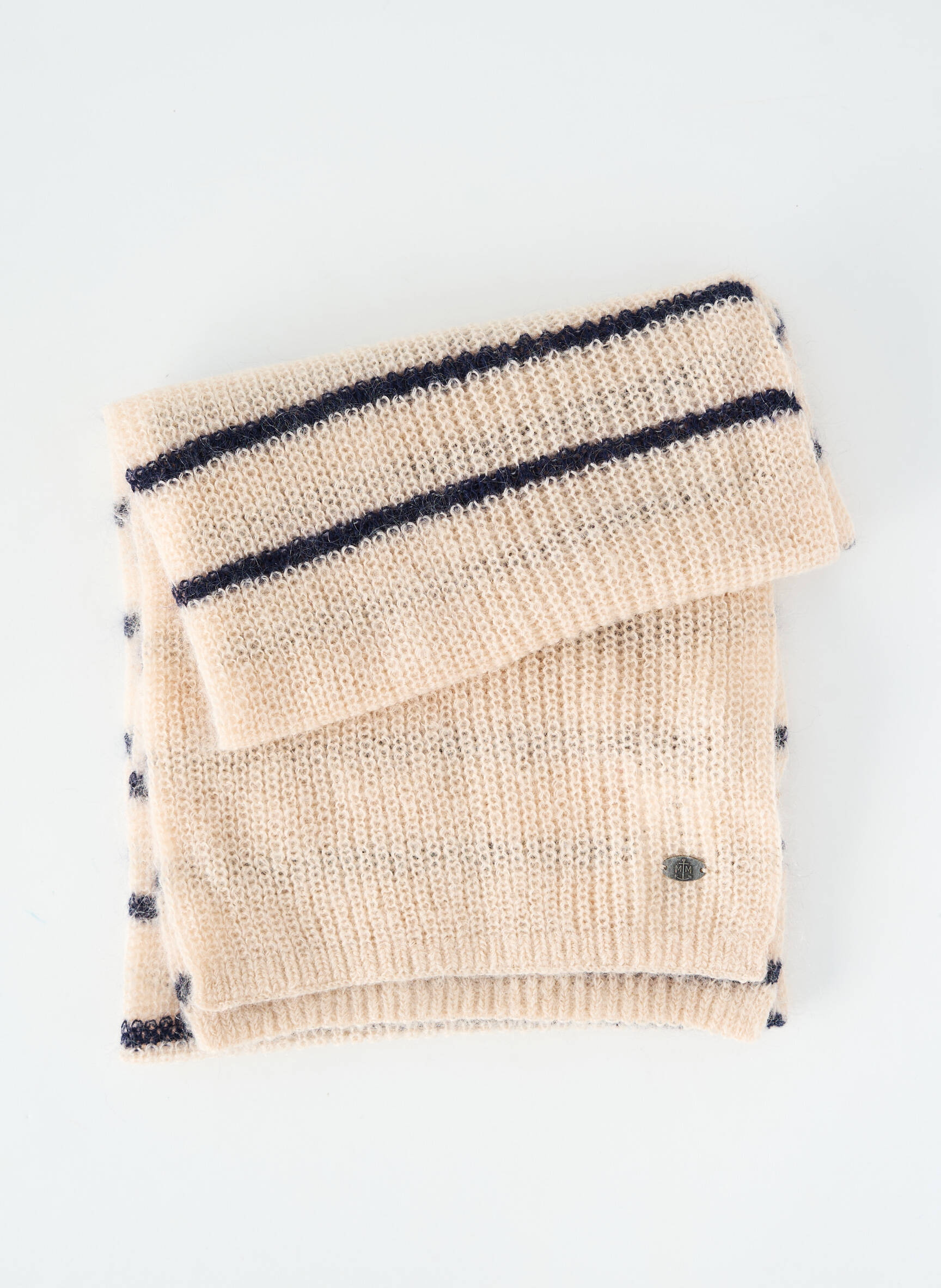 Echarpe stretch beige MAT DE MISAINE femme
