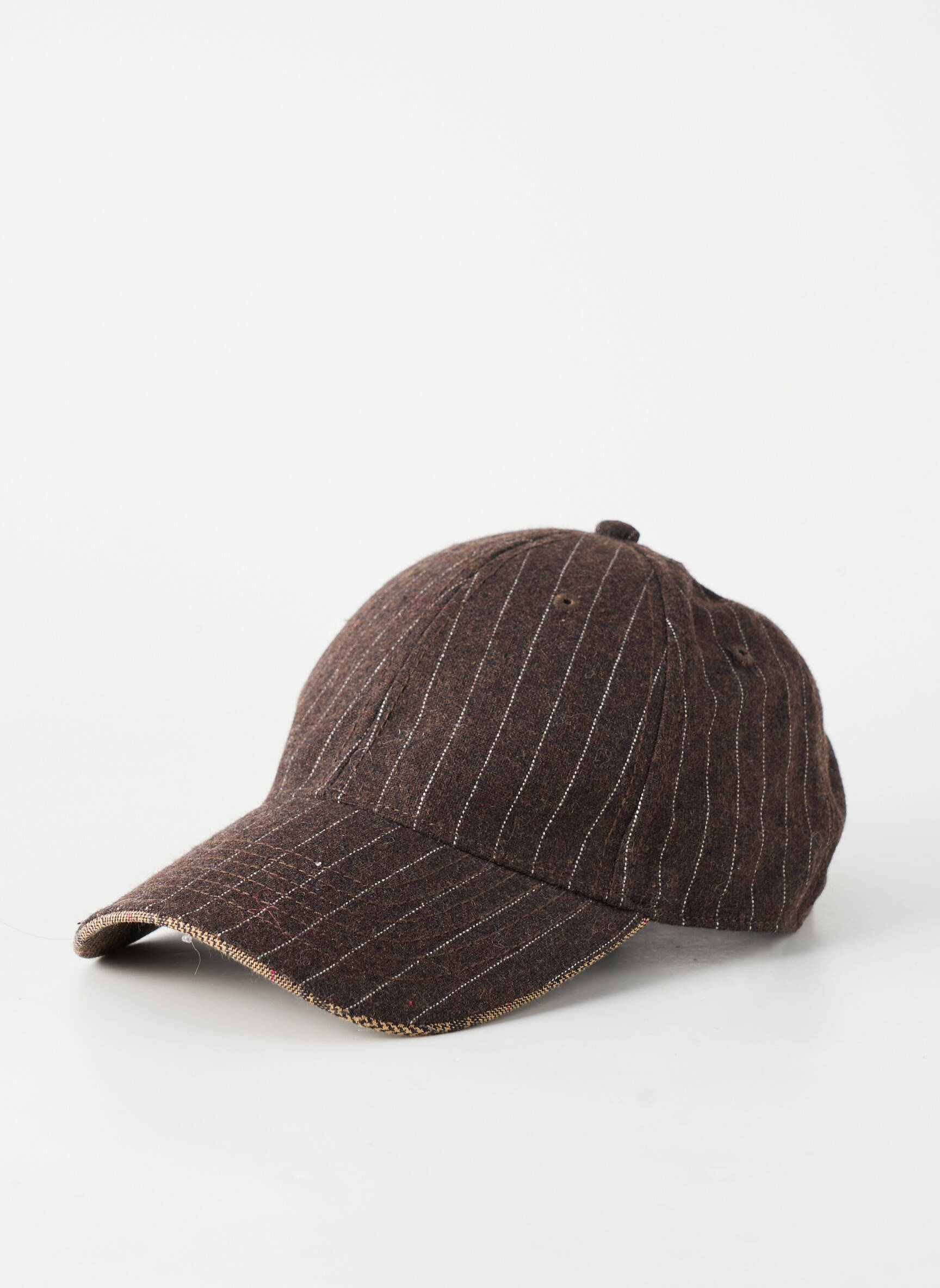 Casquette fermeture scratch marron ATLANTIS homme