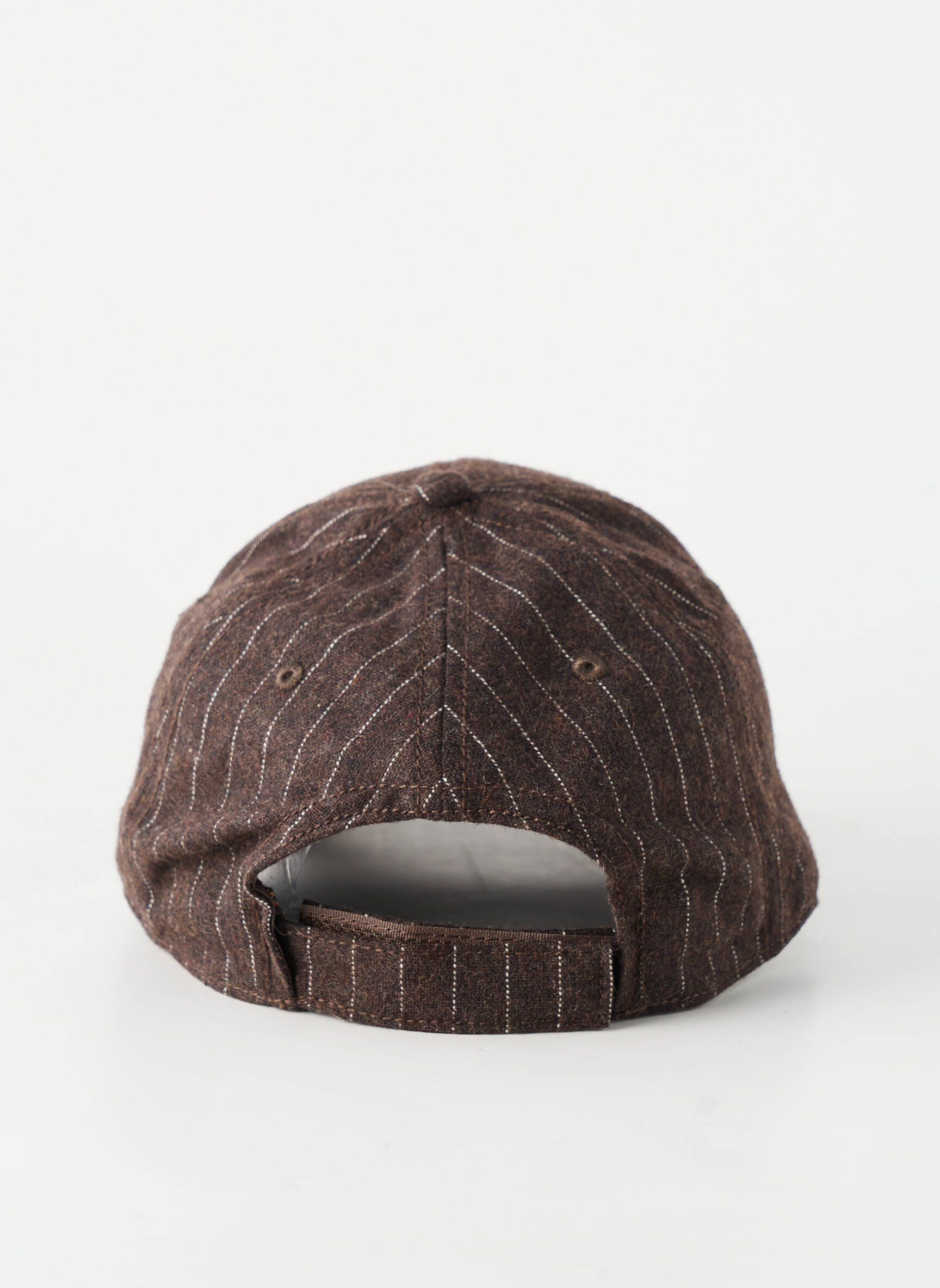 Casquette fermeture scratch marron ATLANTIS homme