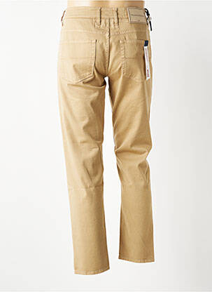 Jeans coupe slim fermeture boutonnée sur le devant taille normale beige TRAMAROSSA homme