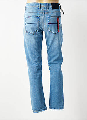 Jeans coupe slim fermeture boutonnée sur le devant taille normale bleu clair TRAMAROSSA homme