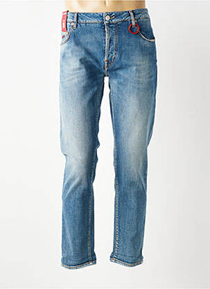 Jeans coupe slim fermeture boutonnée sur le devant taille normale bleu TRAMAROSSA homme