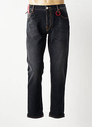 Jeans coupe slim fermeture boutonnée sur le devant taille normale noir TRAMAROSSA homme