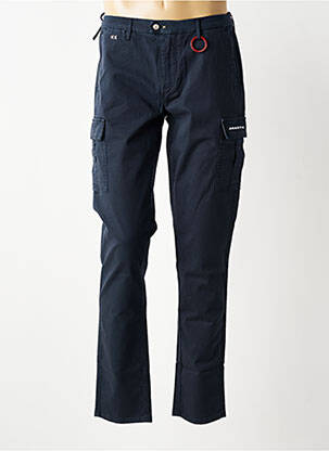 Pantalon cargo slim taille normale bleu TRAMAROSSA homme