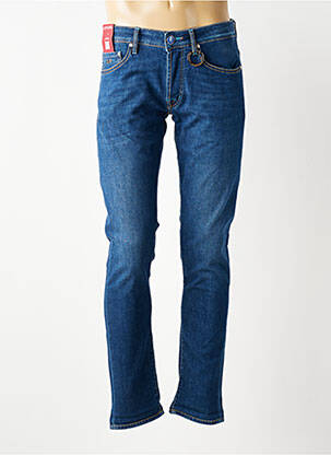Jeans coupe slim fermeture boutonnée sur le devant taille normale bleu TRAMAROSSA homme