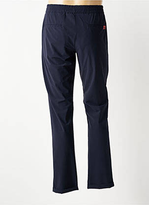 Pantalon chino fermeture zippée sous rabat avec crochet taille normale bleu TRAMAROSSA homme